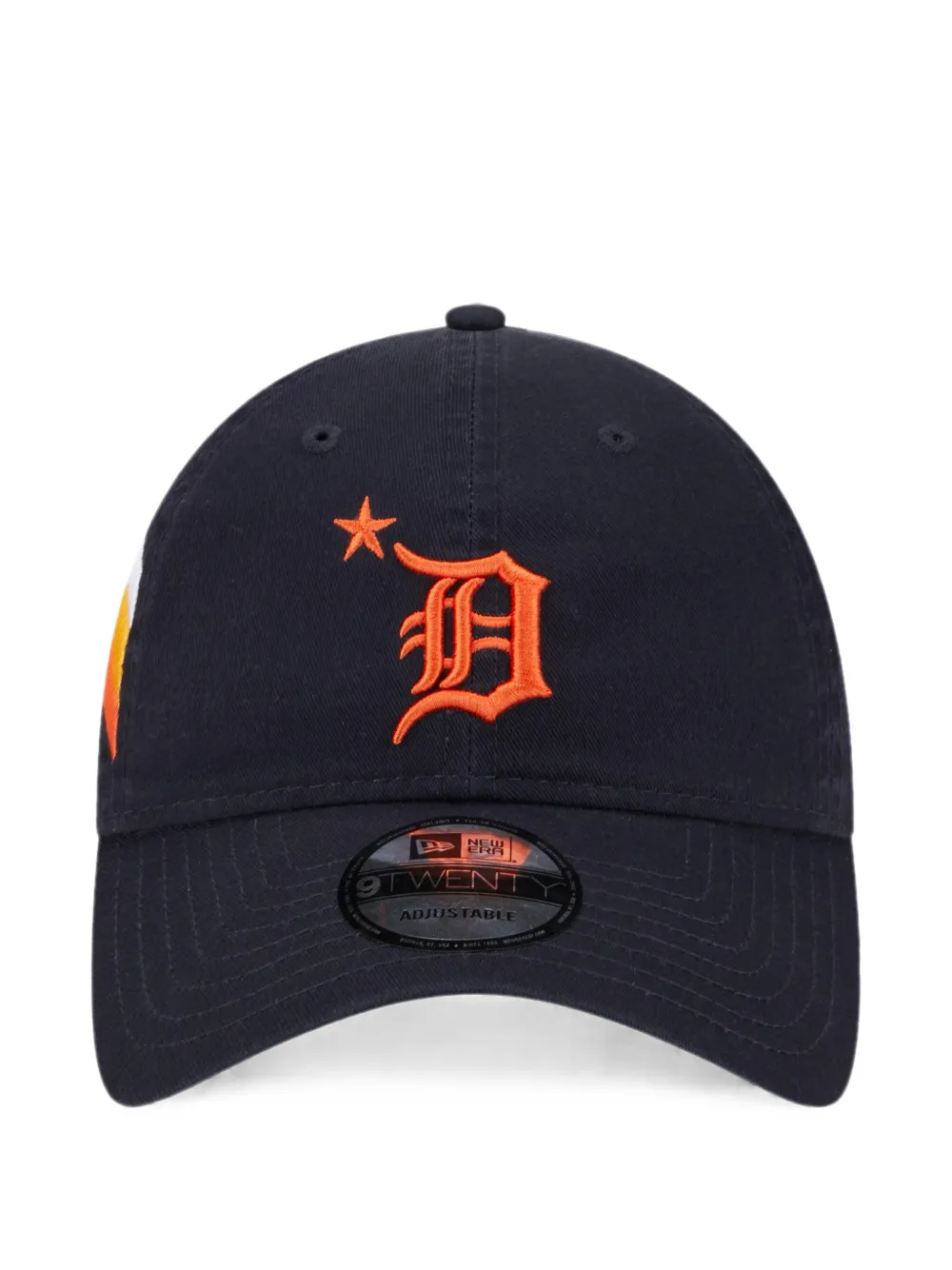 NEW ERA CAP 9트웬티 디트로이트 타이거즈 로고 자수 베이스볼 캡 모자 | 블랙 | Image 1