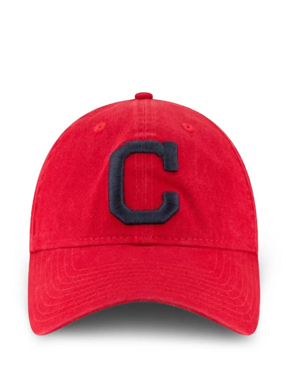 NEW ERA CAP 9트웬티 클리블랜드 인디언스 코어 클래식 조절식 캡 모자 | 레드 | Image 1