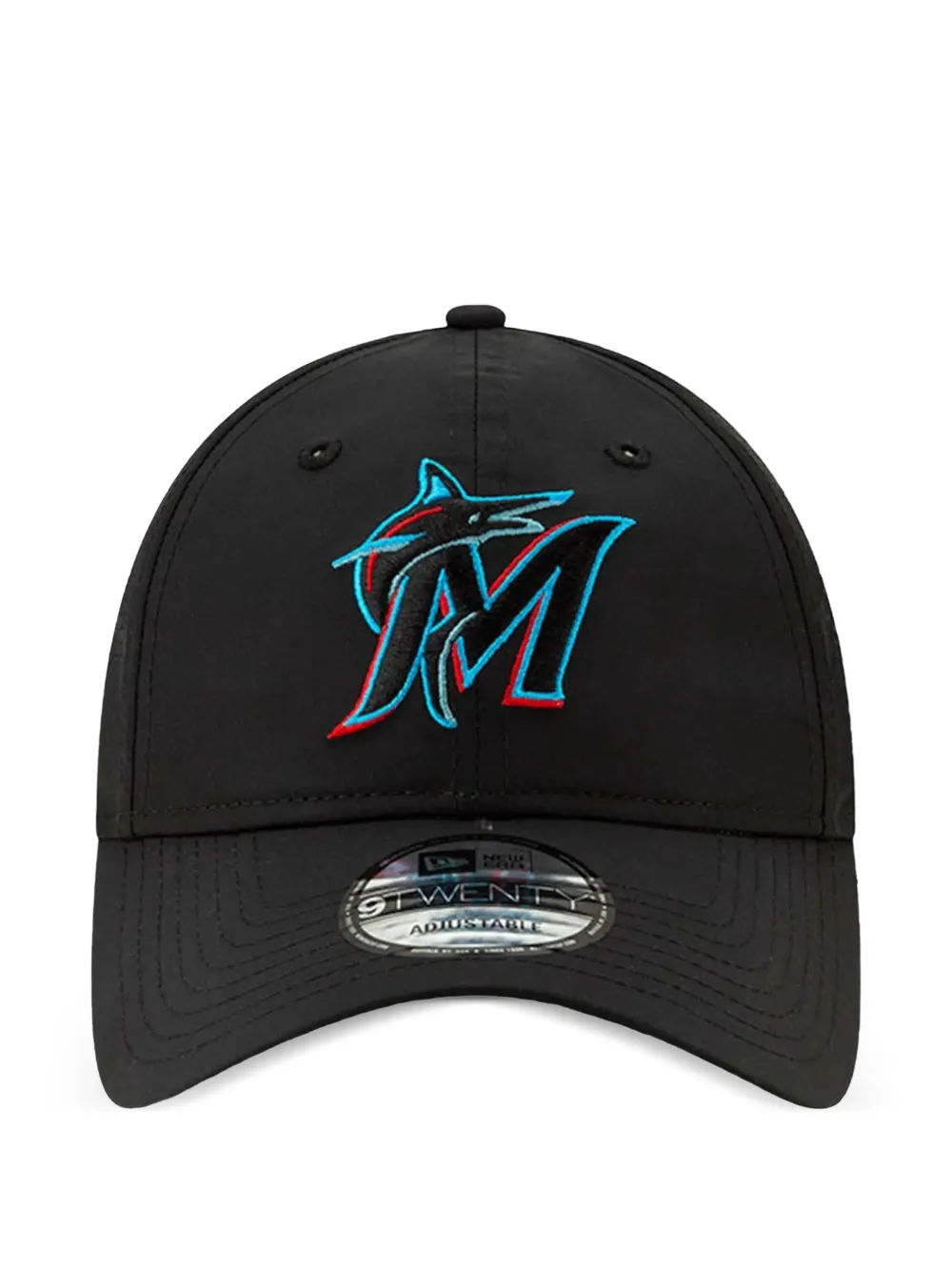 NEW ERA CAP 9트웬티 마이애미 말린스 베이스볼 캡 모자 | 블랙 | Image 1