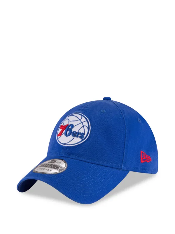 SEE SEE NEW ERA 9TWENTY キャップ ブルー NEW ERA CAP 9TWENTY Philadelphia 76ers キャップ | ブルー | FARFETCH JP