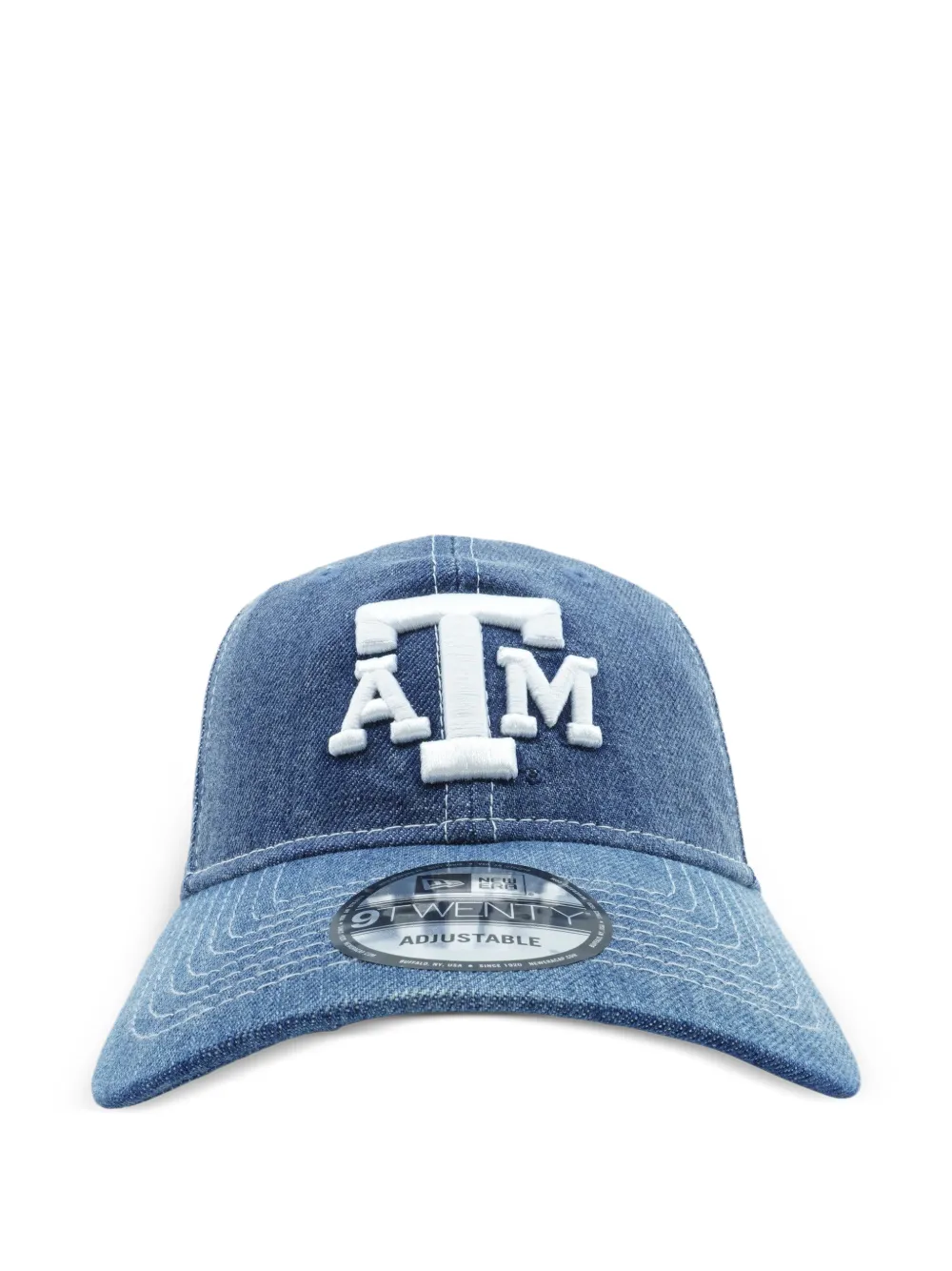 NEW ERA CAP 9TWENTY Texas A&M Aggies Denim Drift Tex Agg XBL Baseballkappe - Blau