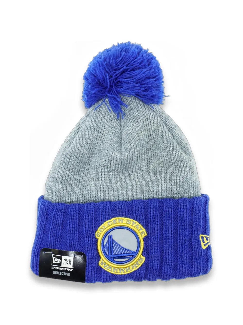 NEW ERA CAP 골든 스테이트 워리어스 폼폼 비니 | 그레이 | Image 1