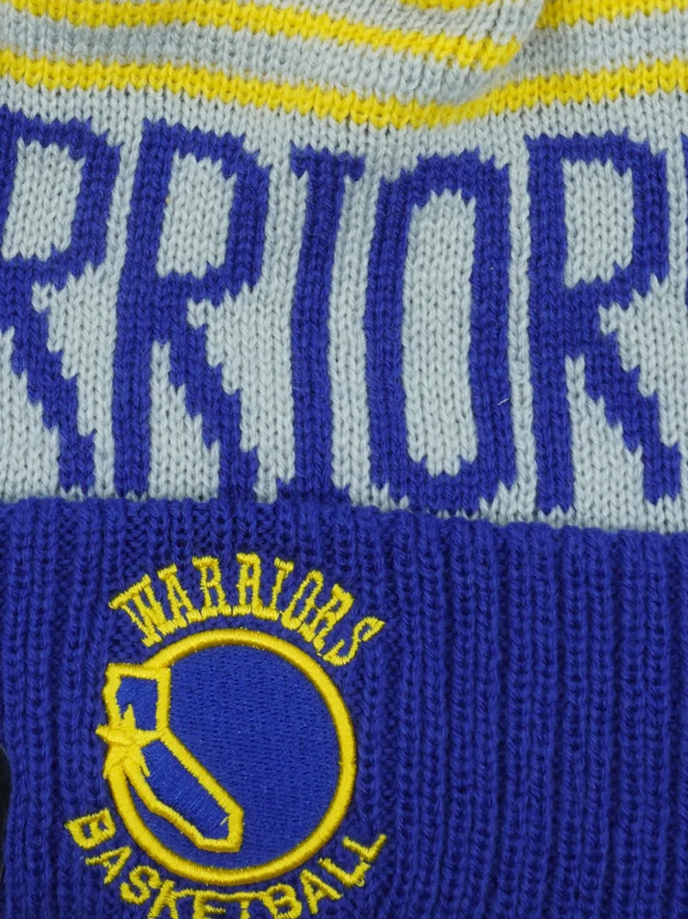 NEW ERA CAP Golden State Warriors muts met pompon Blauw