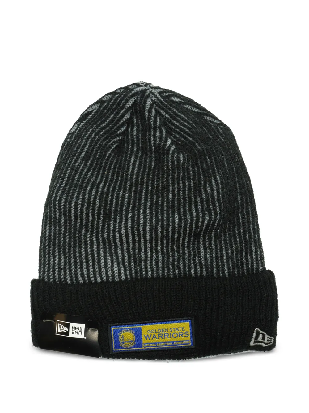 NEW ERA CAP 골든 스테이트 워리어스 스트라이프 비니 | 블랙 | Image 1