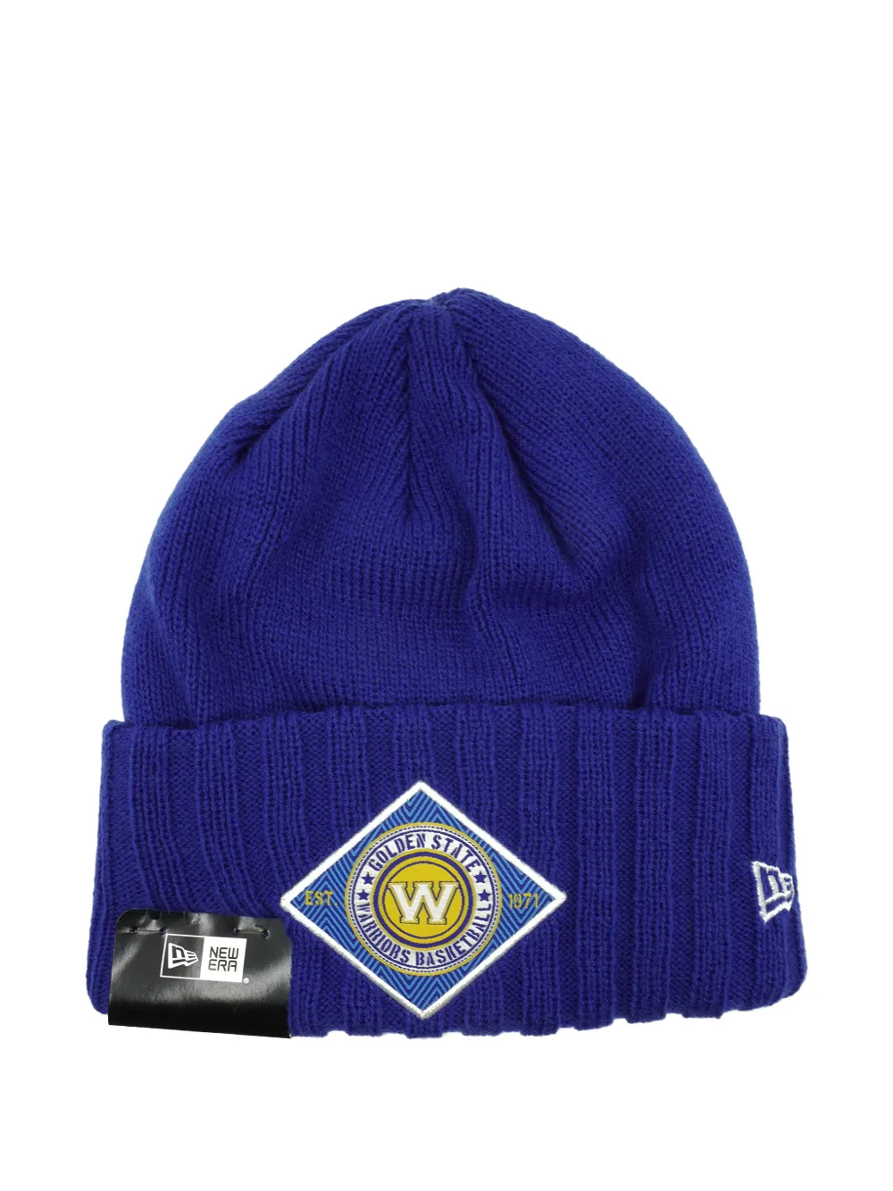 New Era X Nba Golden State Warriors Frigid-cuff Beanie In Blue