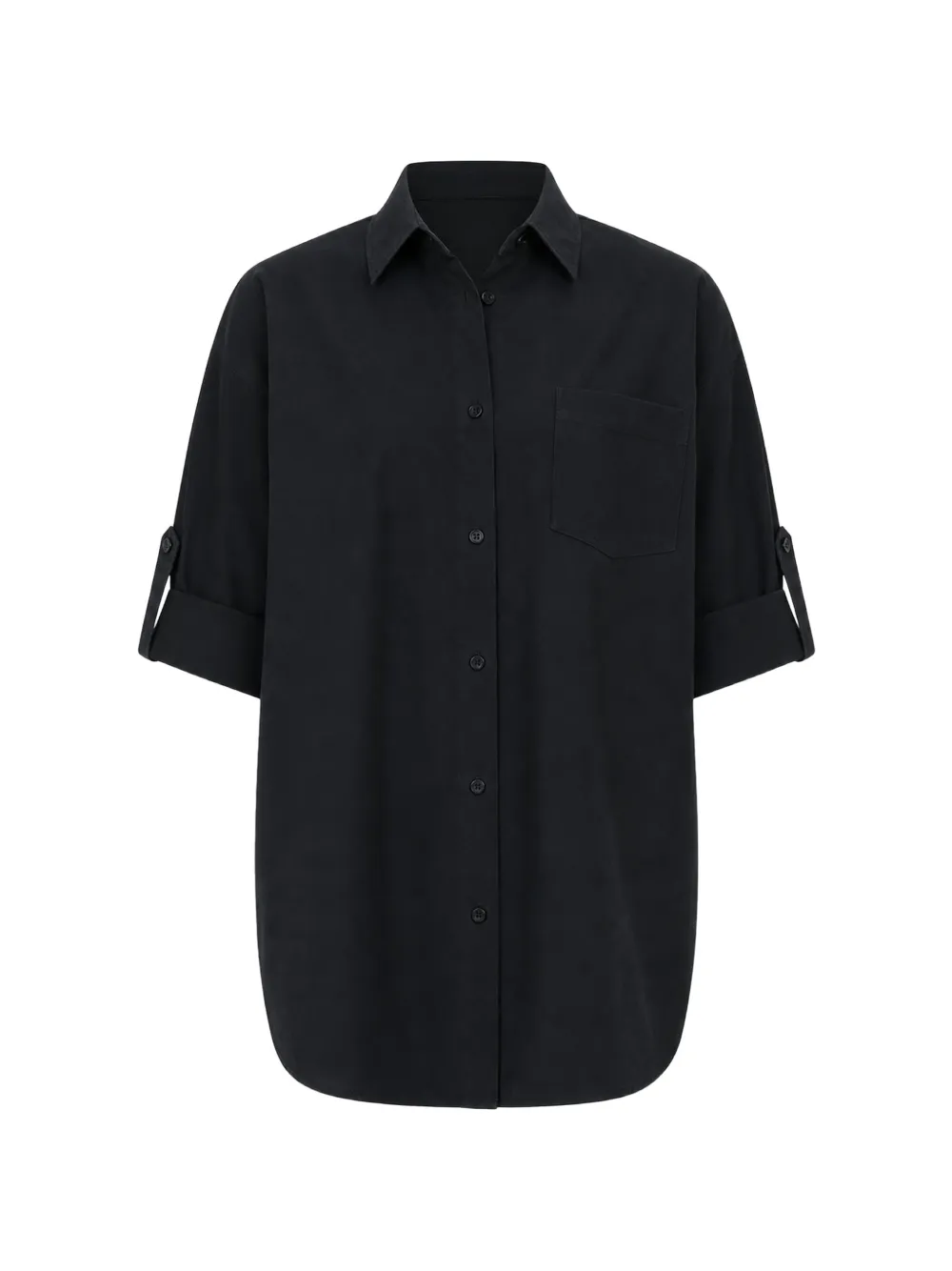 AGOLDE x Maria McManus A-line button-down shirt - Nero