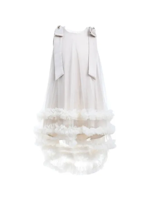 Tulleen Violeta sleeveless ruffled tulle dress