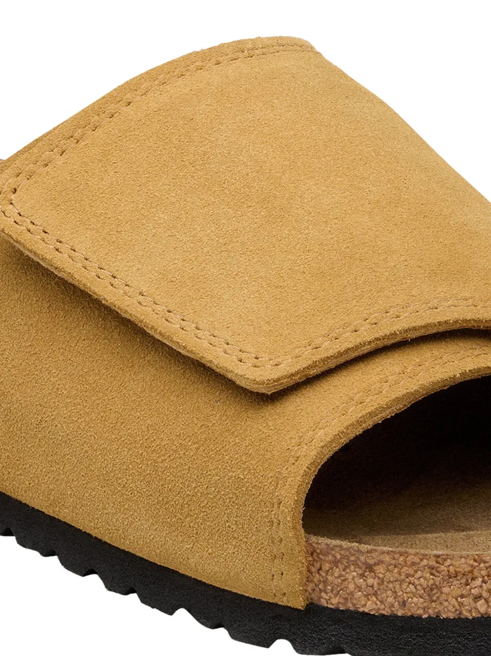 Birkenstock Solana VL suède sandalen met klittenband Bruin