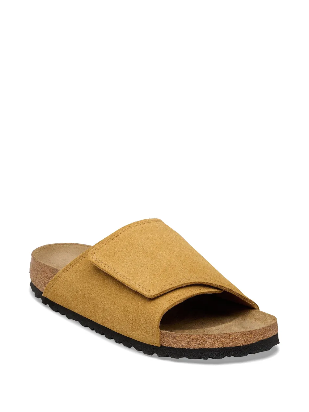 Birkenstock Solana VL suède sandalen met klittenband Bruin
