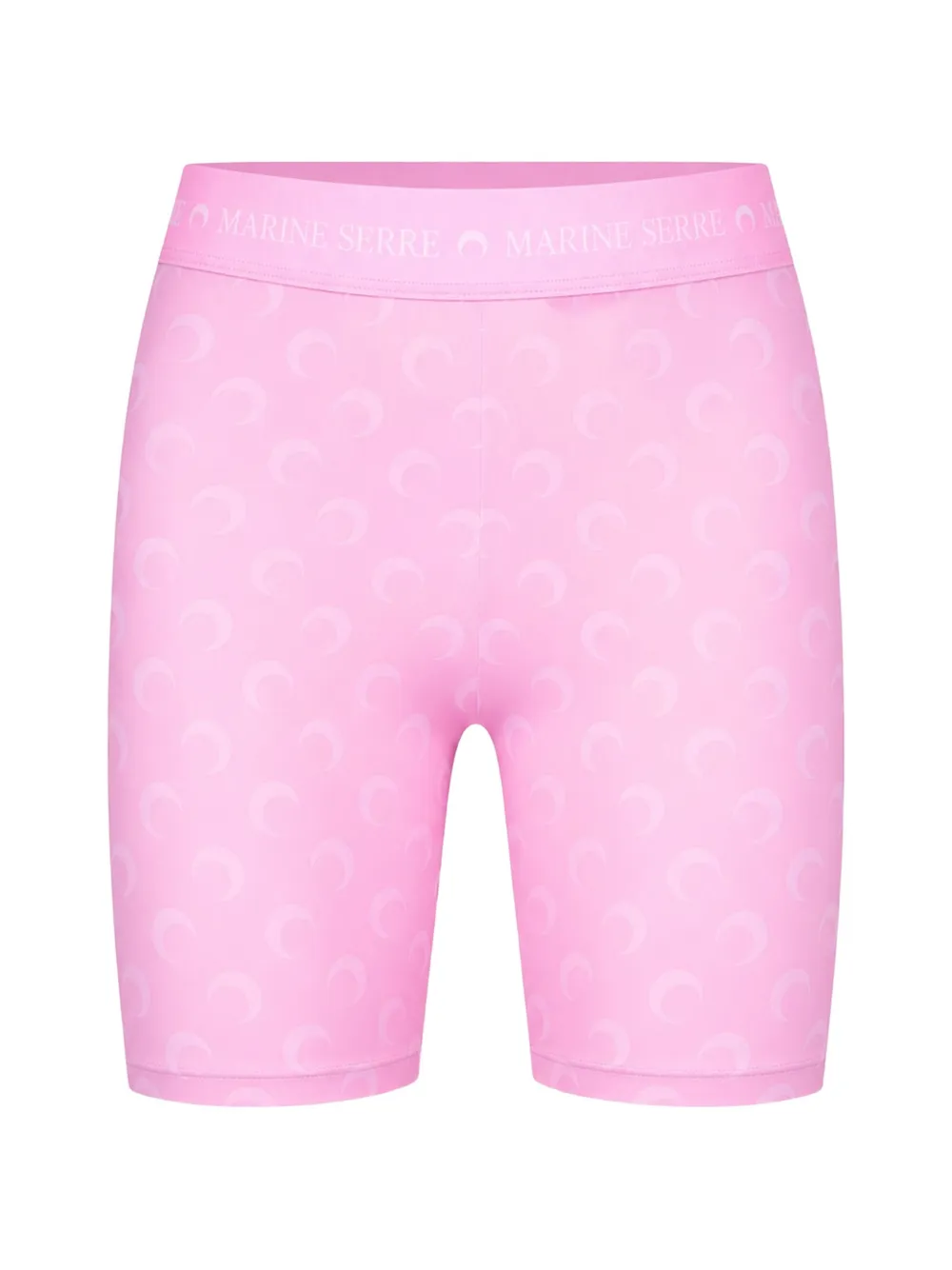 Marine Serre Moon-print shorts - Rosa