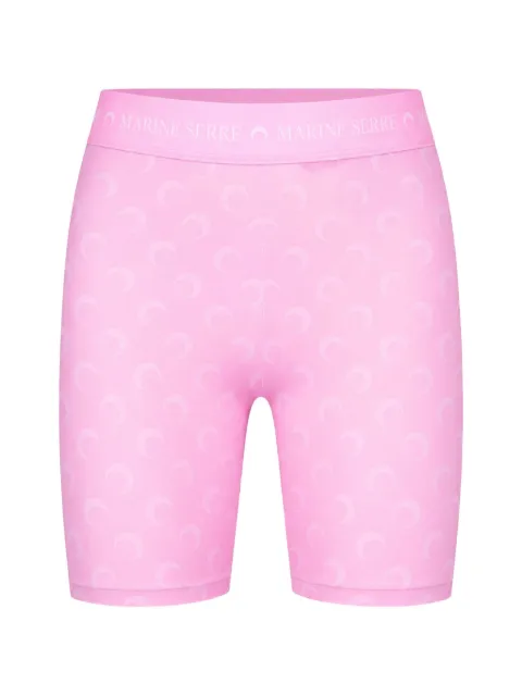 Marine Serre Moon-print shorts