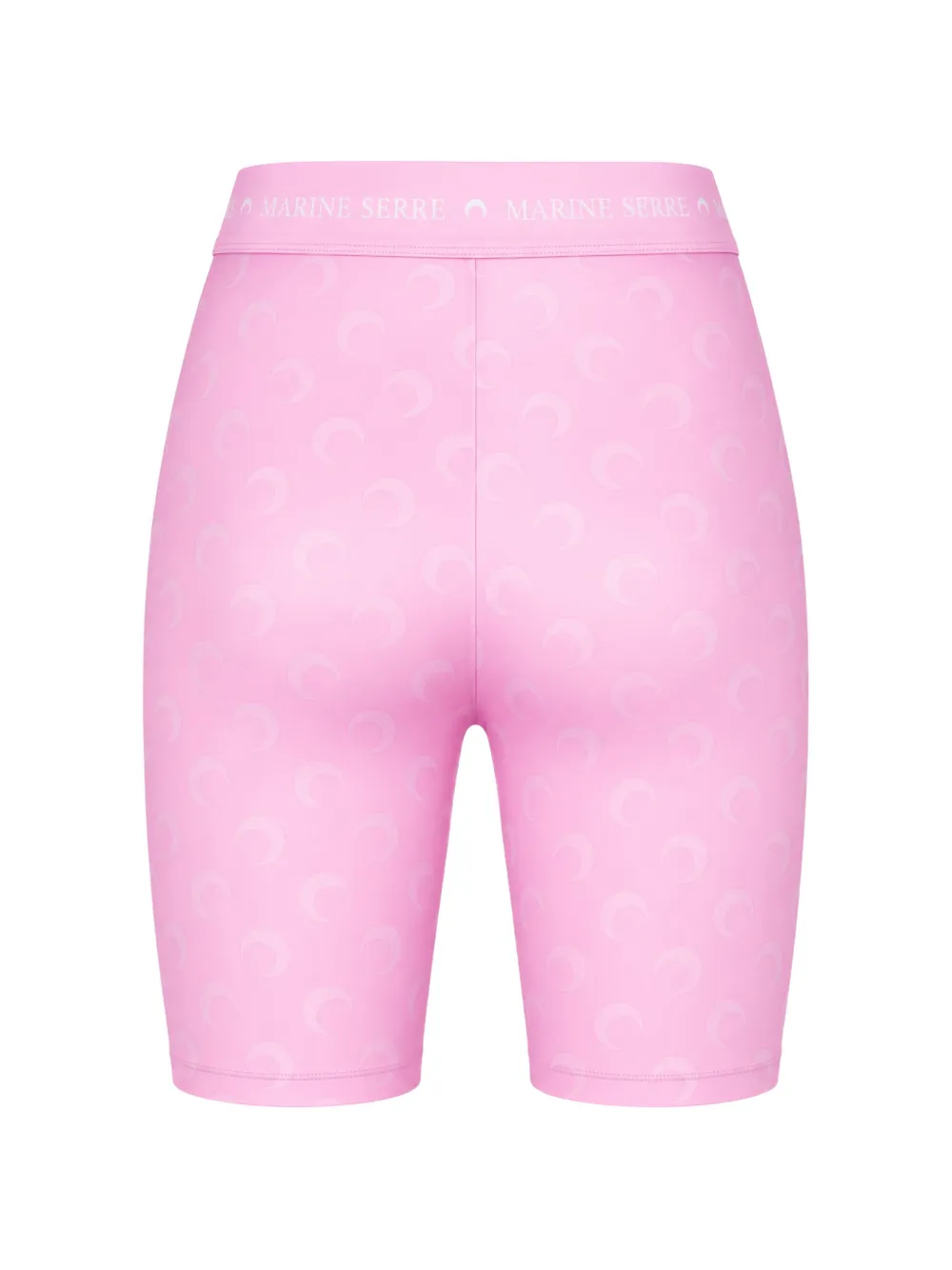 Marine Serre Moon jersey mini-shorts Roze