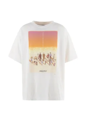 ERL スローガン Tシャツ | ブルー | FARFETCH JP