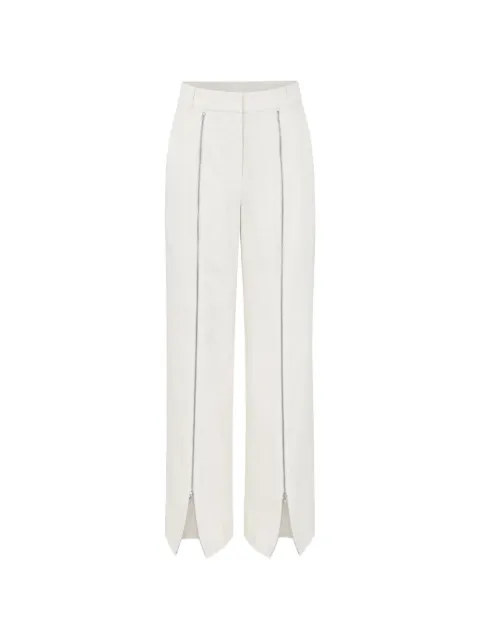 Tibi zipper-detail trousers