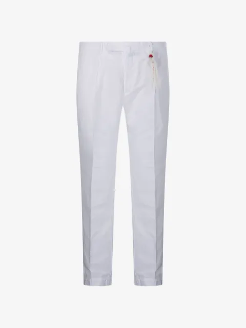 Santaniello pleated tapered trousers