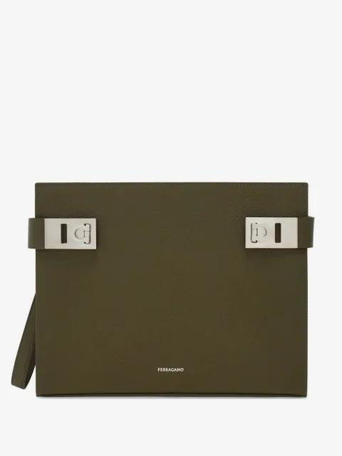 Ferragamo Hug buckle pouch
