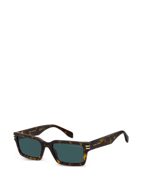 Marc Jacobs Eyewear tortoiseshell-effect rectangle-frame sunglasses