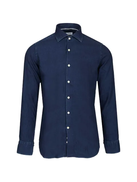 Al Duca D’Aosta 1902 dark-wash cotton shirt