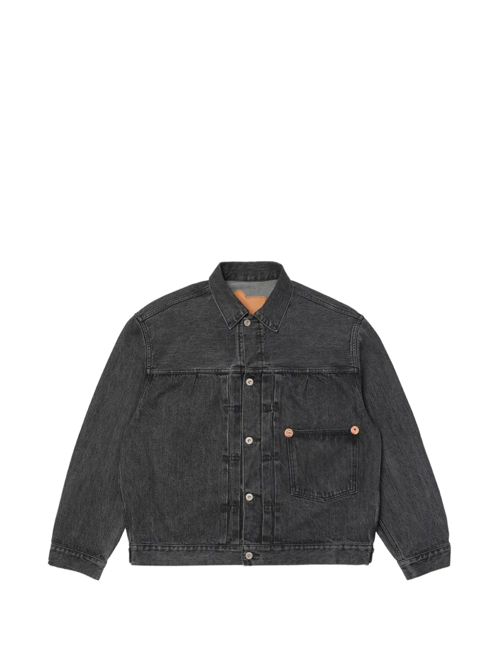 Woolrich Outdoor Label selvedge denim jacket - Grau