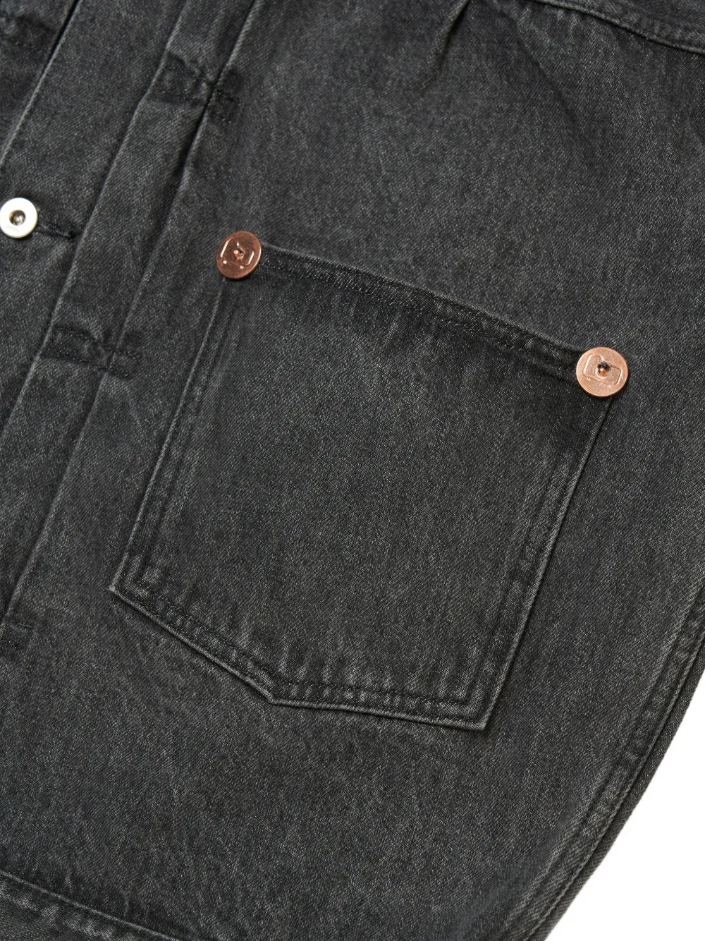 Woolrich Outdoor Label selvedge denim jack Grijs