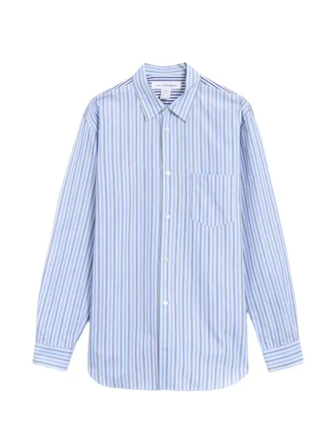 Comme Des Garçons Shirt striped long-sleeve shirt