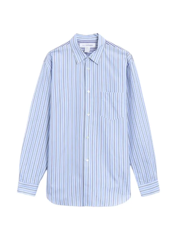 Comme Des Garçons Shirt ストライプ シャツ | ブルー | FARFETCH JP