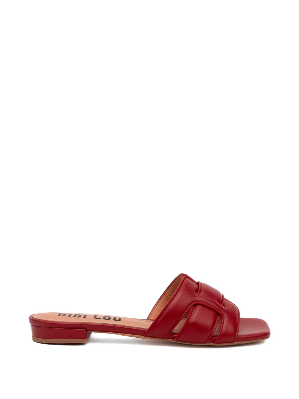 Bibi Lou Holly interwoven-strap sandals Rood