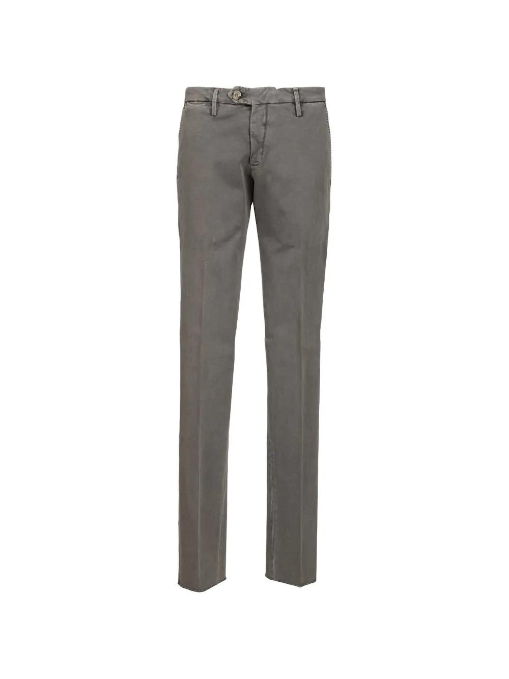Al Duca D’Aosta 1902 drill-texture trousers - Grau