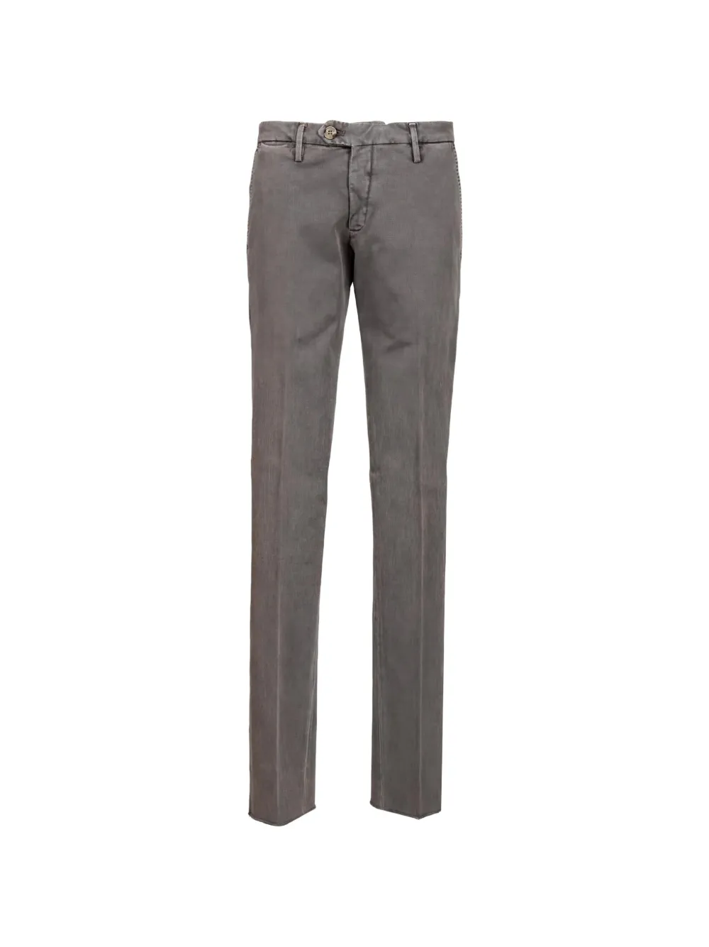 Al Duca D’Aosta 1902 drill-texture trousers - Grau