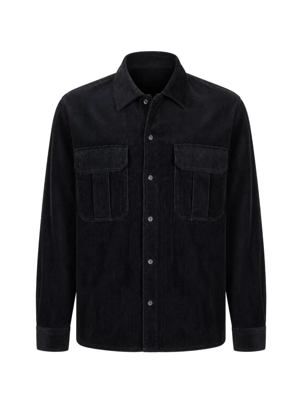 Antony Morato corduroy-texture button-up shirt - Nero