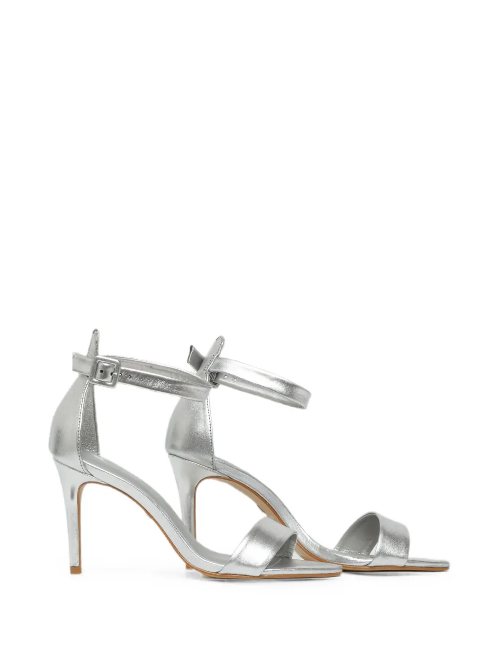 CARRANO Metallic sandalen Zilver