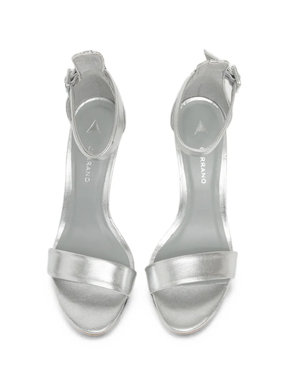 CARRANO Metallic sandalen Zilver