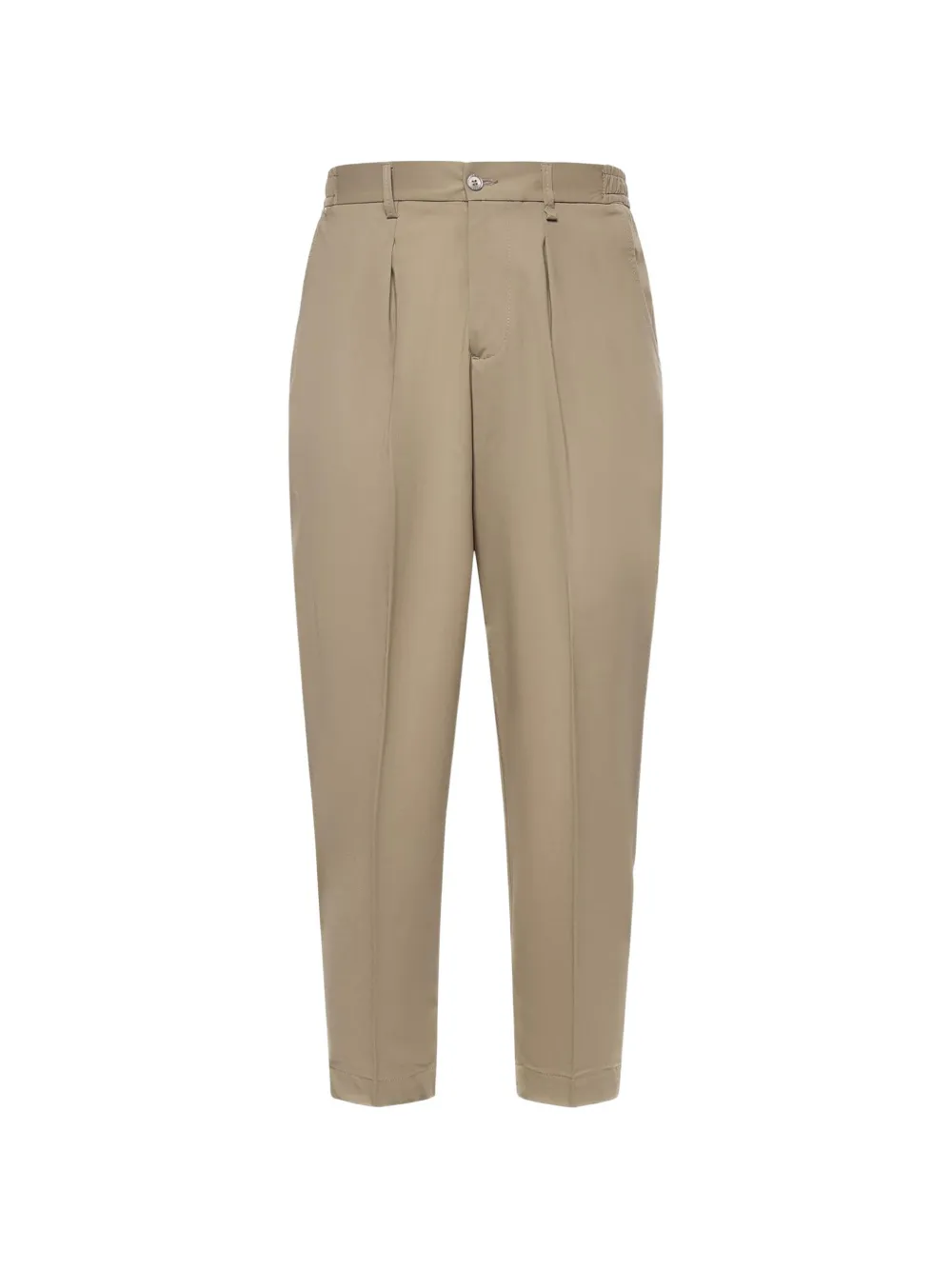 Giuliano Galiano Korb pleated wool trousers - Marrone