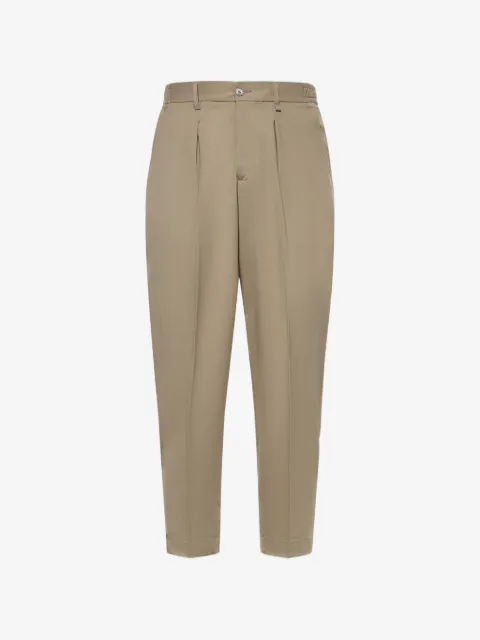 Giuliano Galiano Korb pleated wool trousers