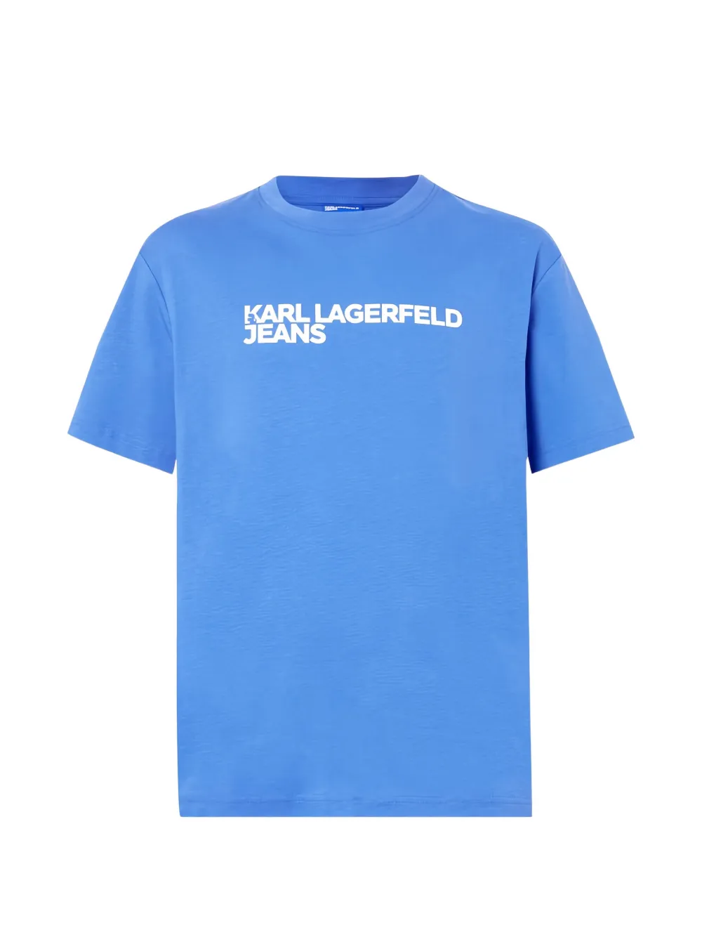 Karl Lagerfeld Jeans logo-print T-shirt - Blau