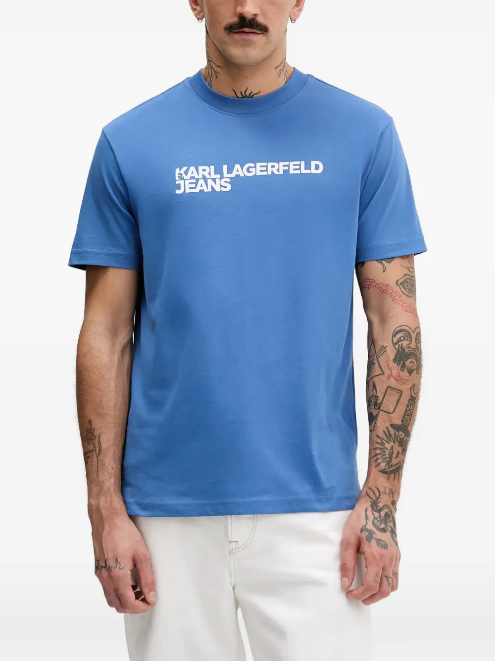 Karl Lagerfeld Jeans logo-print T-shirt