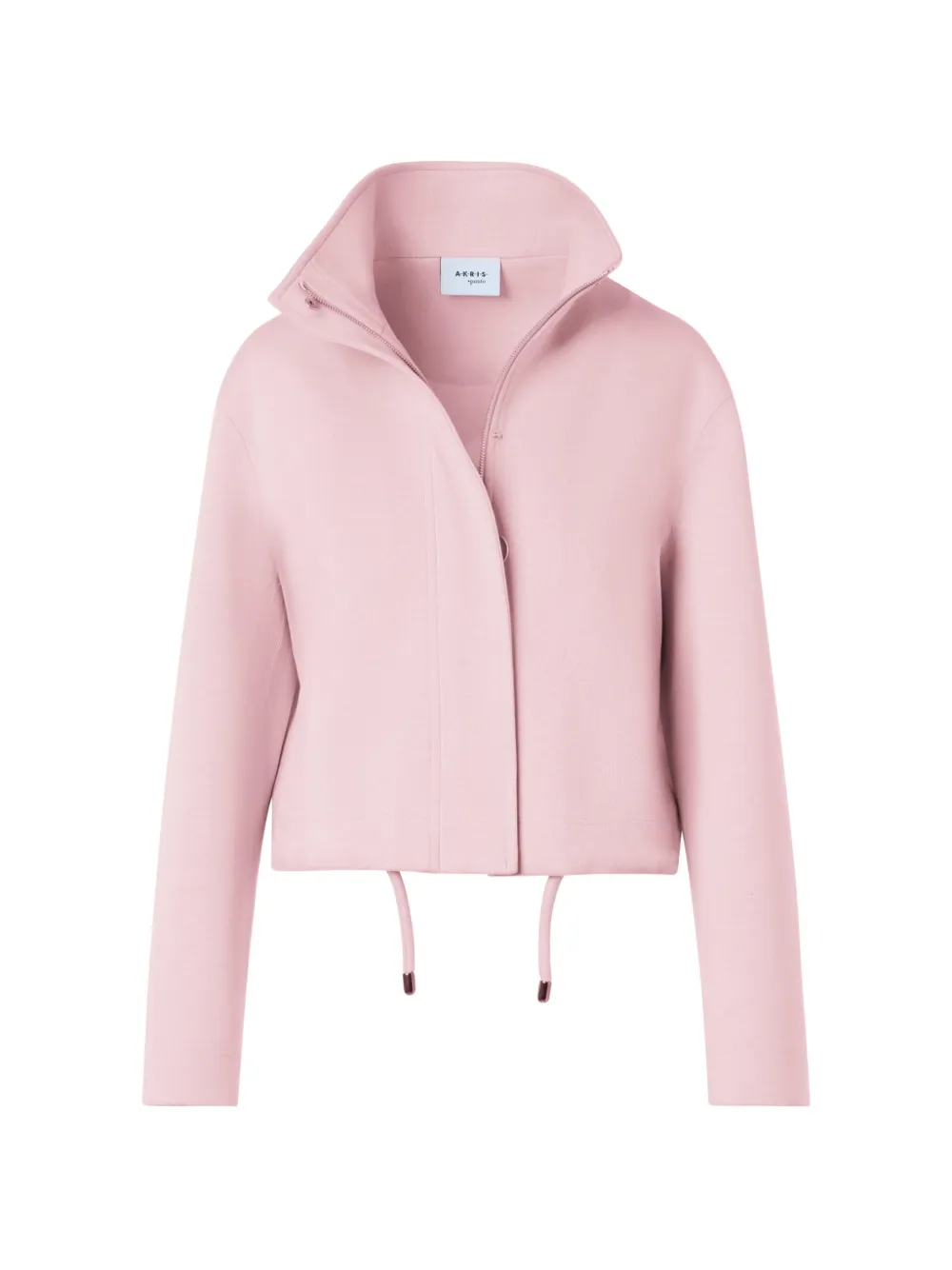 Akris Punto Asymmetrical Drawstring Jacket In Multi