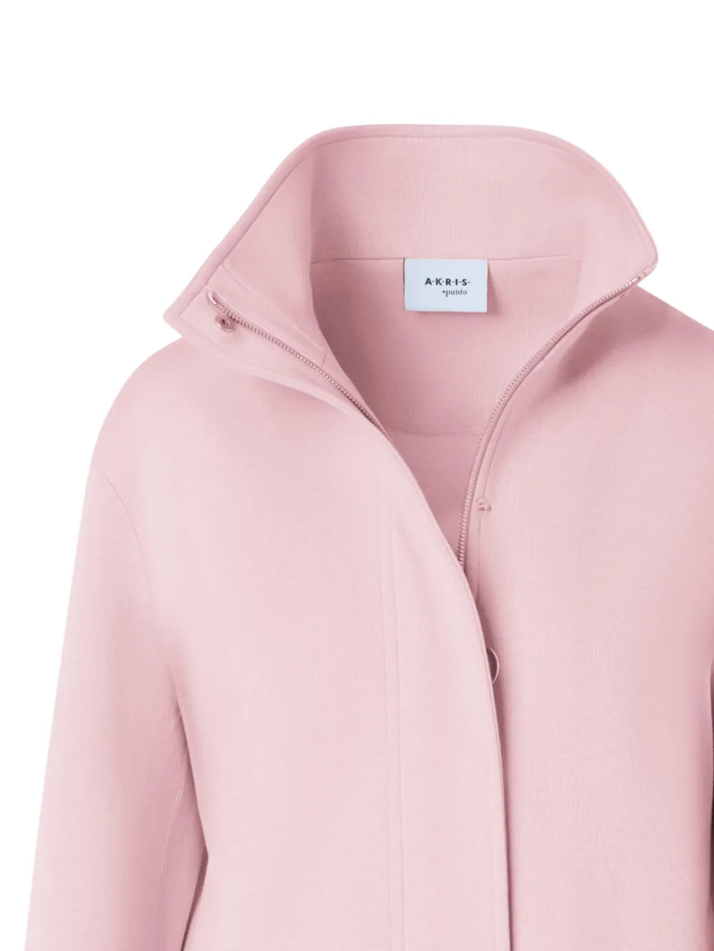 Akris Punto Asymmetrical Drawstring Jacket In Multi