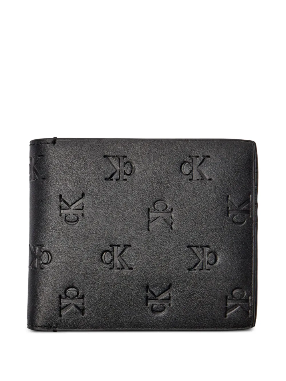 Calvin Klein Jeans embossed-logo wallet - Nero