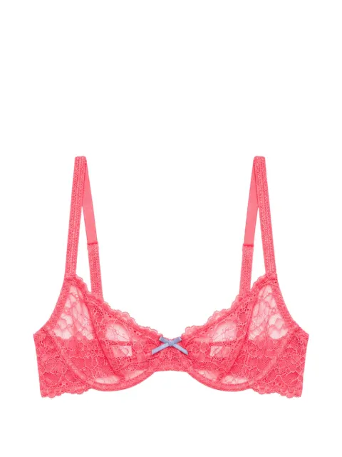 Fleur Du Mal Bianca lace balconette bra