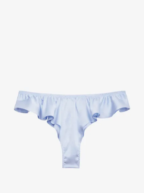 Fleur Du Mal Luxe Flutter briefs