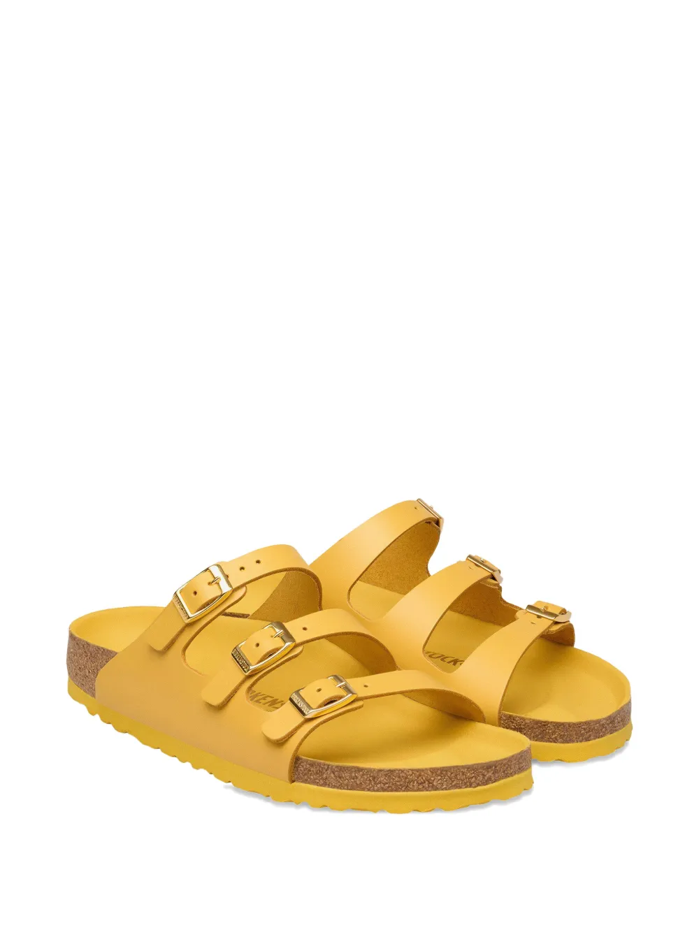 Birkenstock Florida Fresh leather sandals Geel