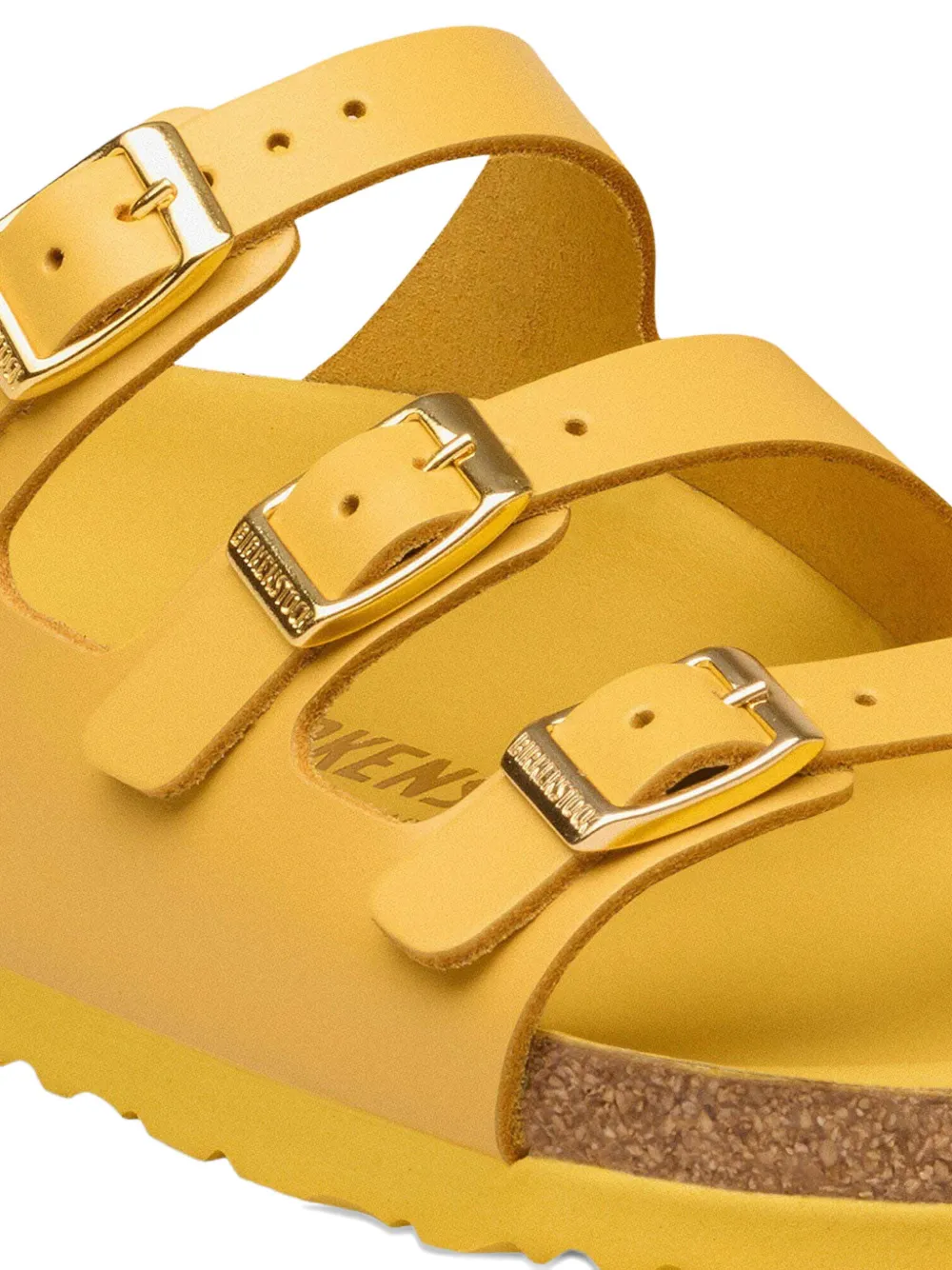 Birkenstock Florida Fresh leather sandals Geel