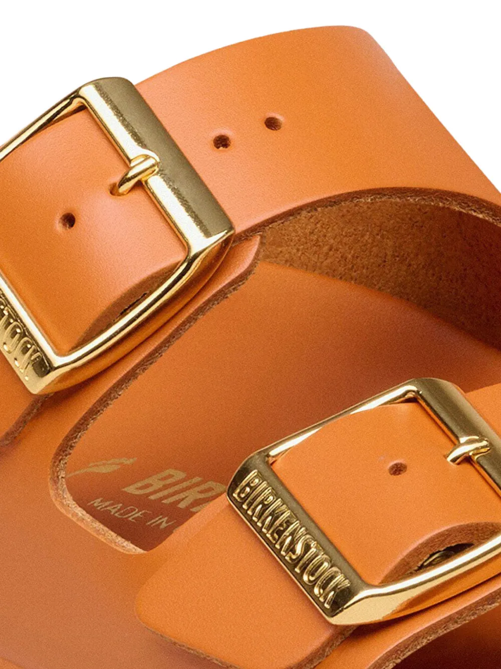 Birkenstock Arizona buckle-fastening sandals Oranje