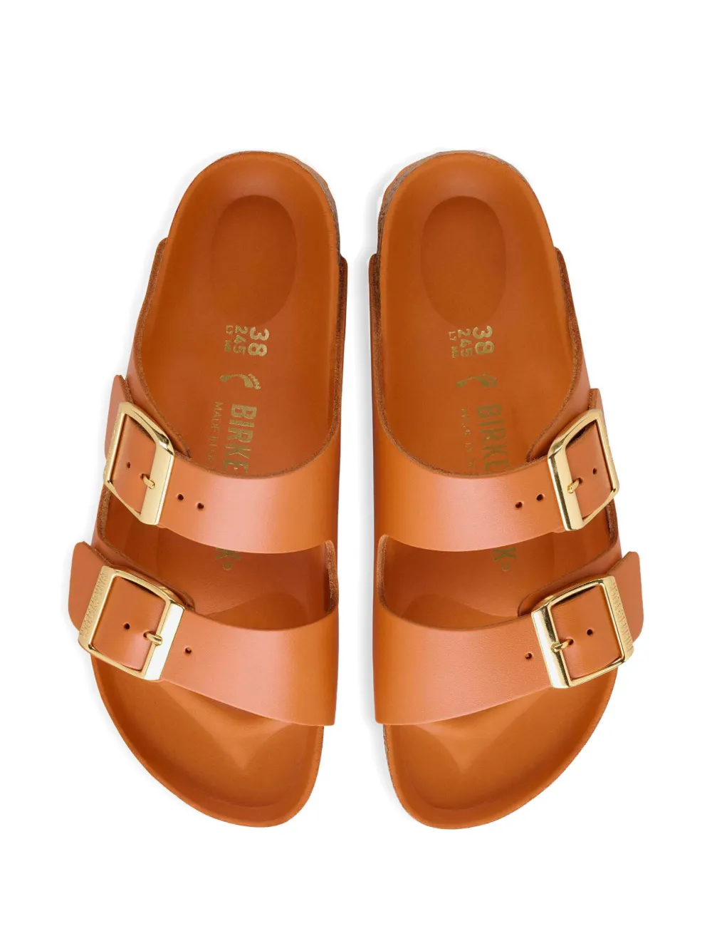 Birkenstock Arizona buckle-fastening sandals Oranje