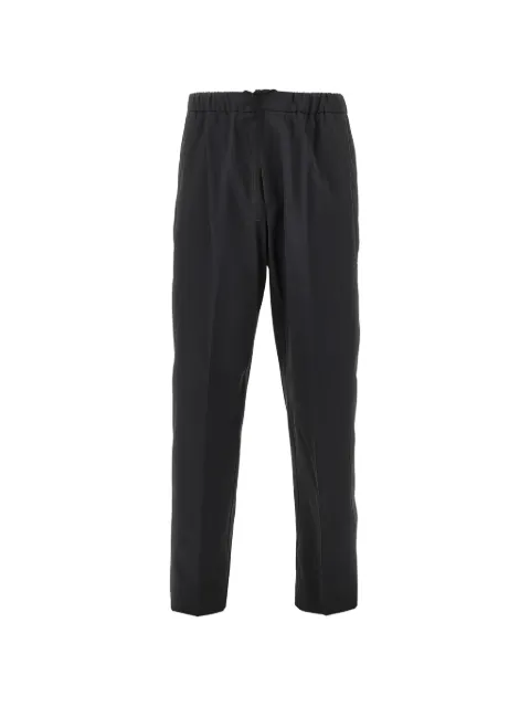 Laminar elasticated-waist trousers