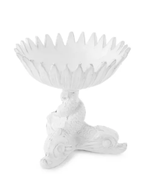 Astier De Villatte Dauphin scalloped incense holder