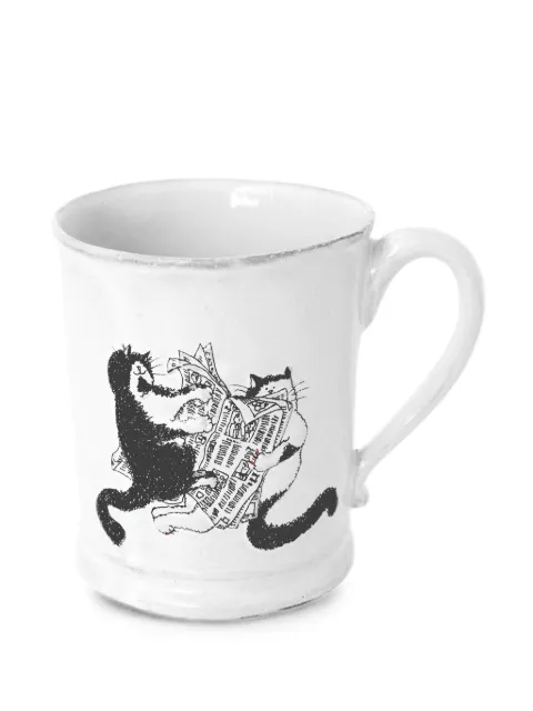 Astier De Villatte Grace 'Blanket's Reading' mug