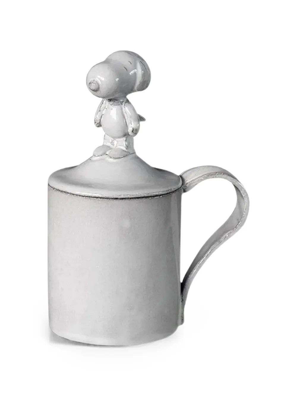 Astier De Villatte Snoopy-lid ceramic mug - Weiß
