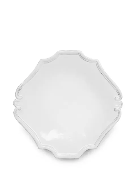 Astier De Villatte Régence scroll-edge dessert plate